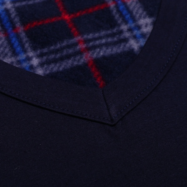 Костюм домашний мужской La Nuit Basic Check р. XL синий 