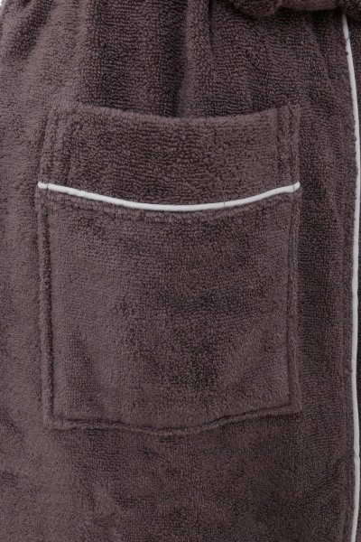 Халат домашний La Nuit Lily с капюшоном р. M лиловый 