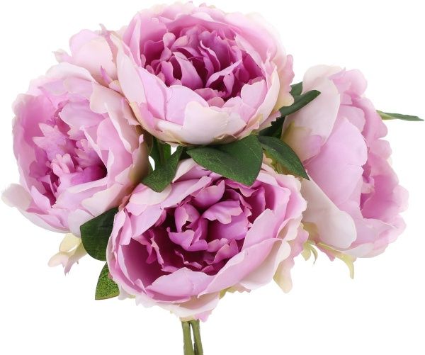 Букет штучний Півонія світло-фіолетова 28486HN