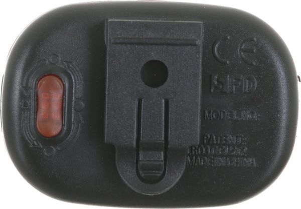 Фонарь велосипедный LP Electro стоп-фара LP-9392 красный с черным 