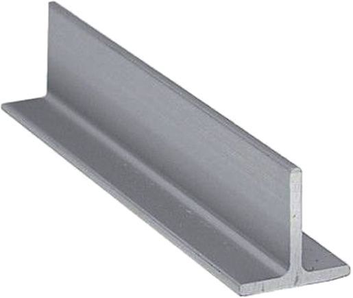 Тавр Braz Line 40х20х20 мм анодированое серебро 2 м