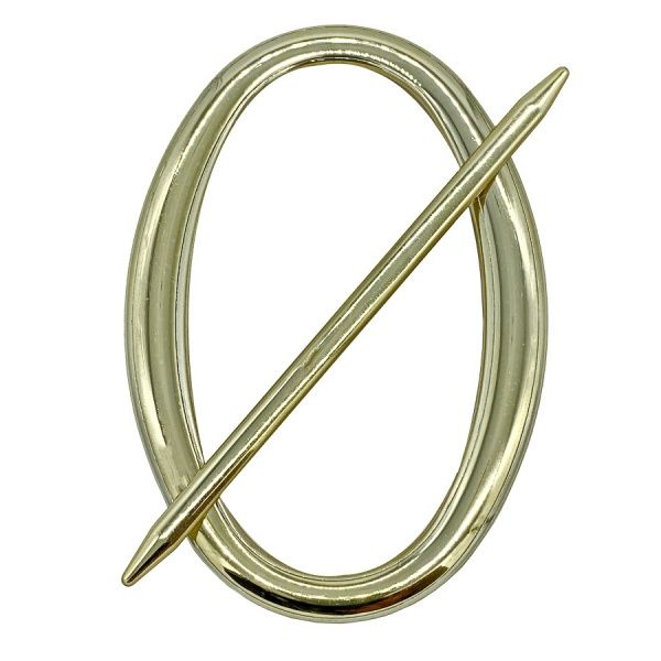 Декор Овал 180х125 мм золото глянец D0001-1 MISLT