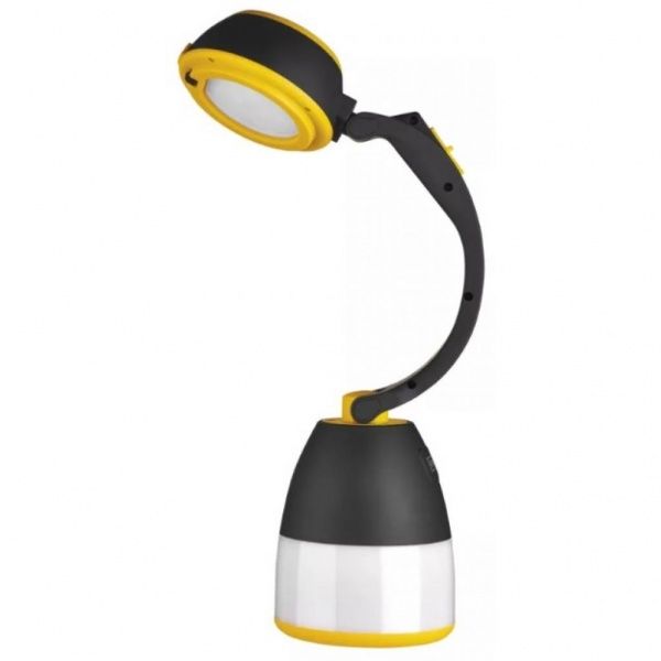 Ліхтар для кемпінгу Emos 2W 215 Lm P4008 жовто-чорний