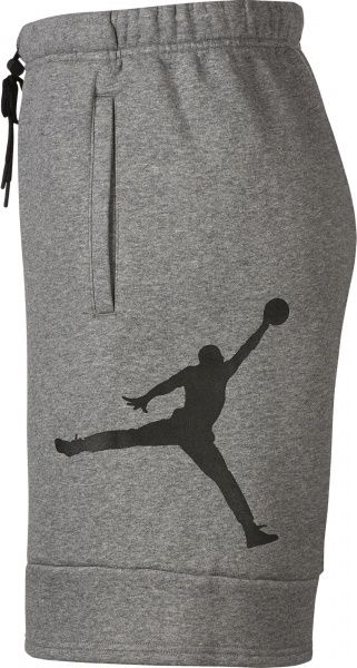 Шорты Nike M J JUMPMAN AIR FLC SHORT CK6707-091 р. S серый