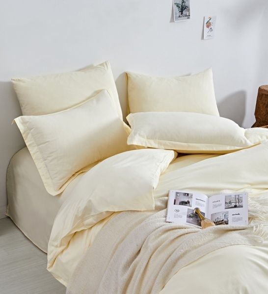 Комплект постельного белья евро бежевый Word of Dream 