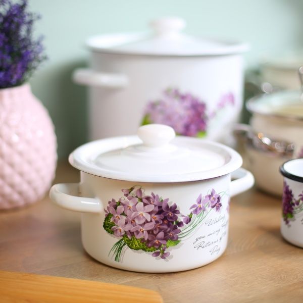 Кастрюля с крышкой 2 л Виола Idilia