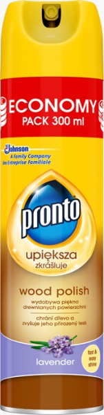 Поліроль для меблів Pronto Лаванда 0,3 л
