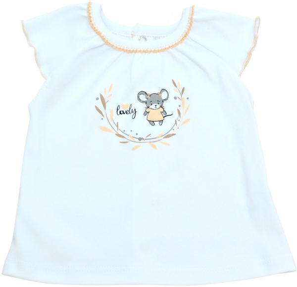 Комплект Minikin туніка та трусики белый с рисунком р.74 22100374 