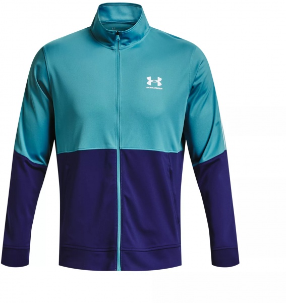 Джемпер Under Armour PIQUE TRACK JACKET 1366202-433 р. M блакитний