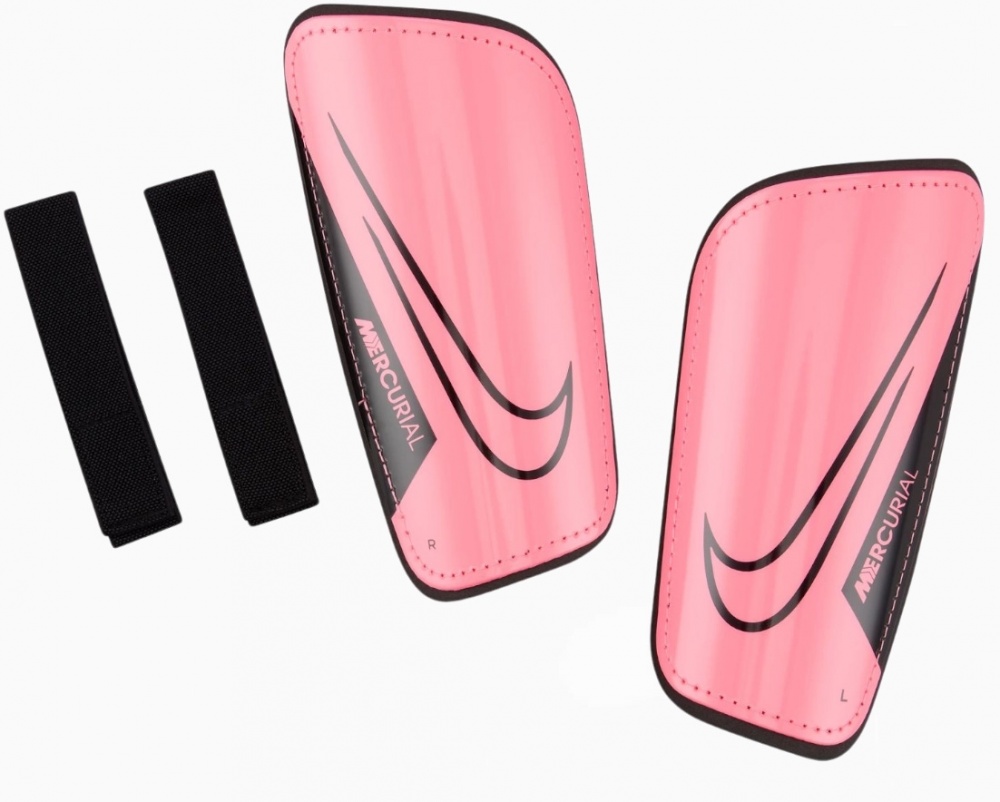 Щитки футбольные Nike MERCURIAL HARDSHELL DN3614-675 р. M розовый