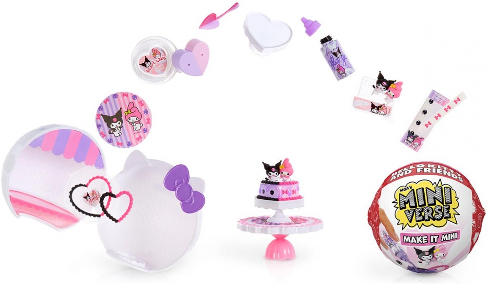 Ігровий набір Miniverse Sanrio S2 Створи стиль разом з Хеллоу Кітті та друзями 547235