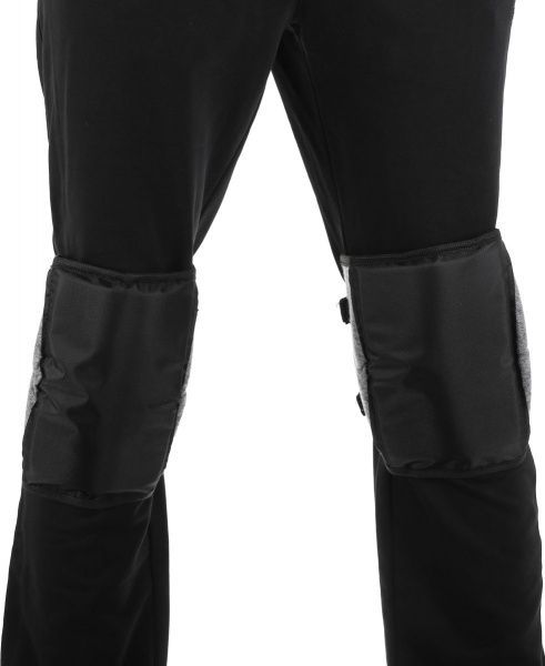 Наколінники 2 шт. р. one size чорно-сірий