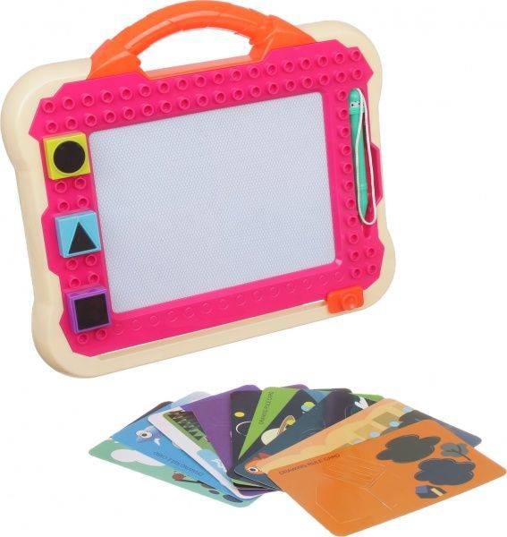 Доска магнитная Sunny с набором фигурок бело-красная HM1315A/wh-rd