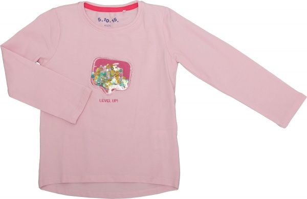 Футболка для дівчаток 5.10.15. 3H3920 р.98 рожевий 