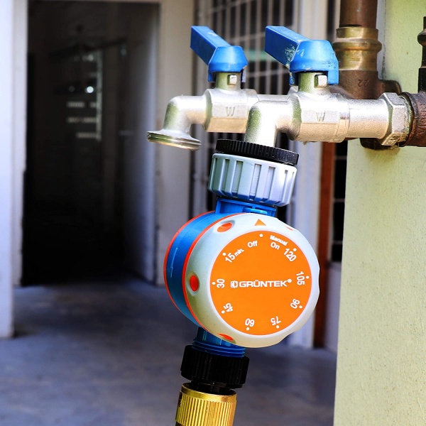 Таймер автоматичної подачі води Gruntek механічний 1-клапанний