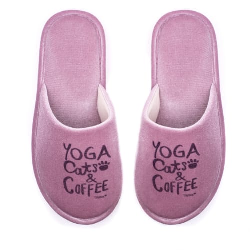 Тапки домашние Twins HS-OZ велюровые с рисунком р.36/37 розовый 