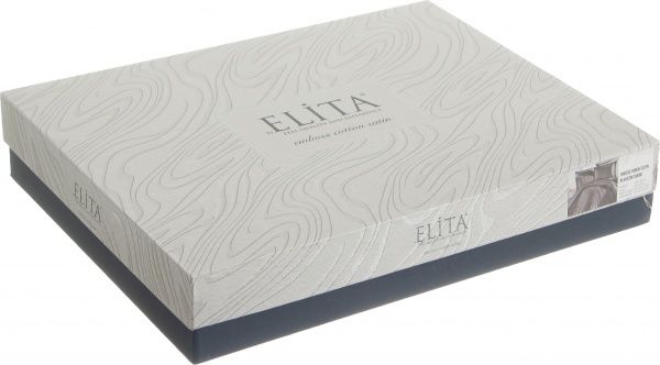 Комплект постельного белья Emboss 2 серый Sesli Tekstil 