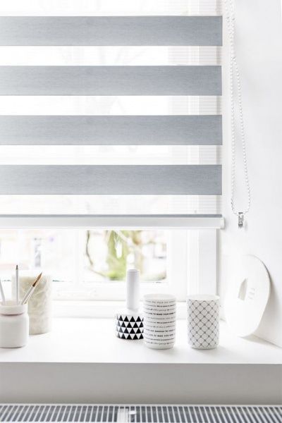 Ролета день-ночь Rollotex День-Ніч струна BH 81 39x150 см бело-серебристая 