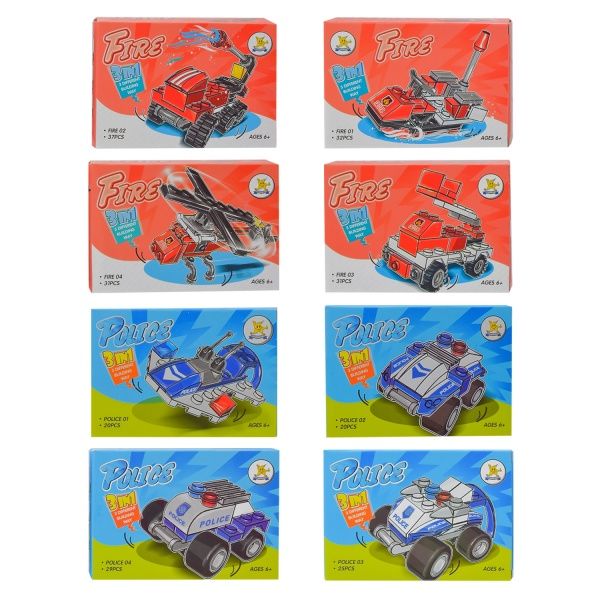 Конструктор 8 шт. в ассортименте SM199B