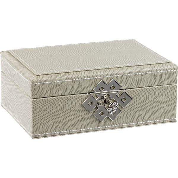 Сундук для украшений Светло-коричневый 20x14 см