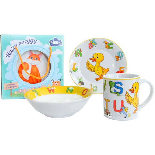 Набор детской посуды Smarty Milika
