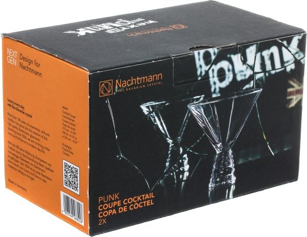 Набор бокалов для мартини Punk 230 мл 2 шт. 99499 Nachtmann