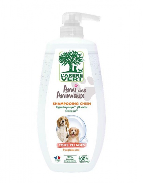 Шампунь Larbre Vert з екстрактом цитрусового парадизу 720 мл для собак