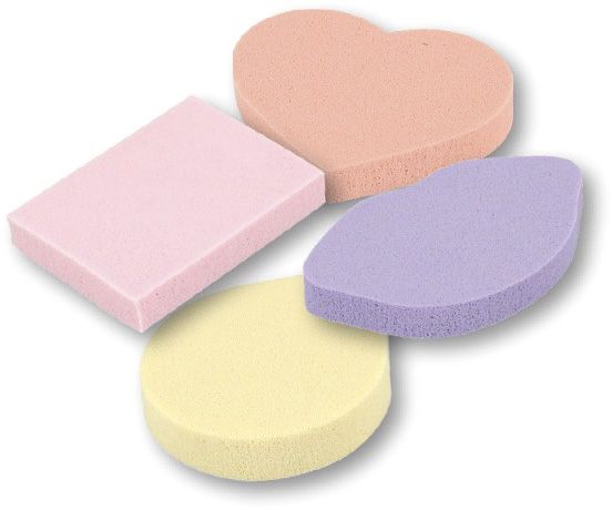 Спонж для макияжа Top Choice 4 шт. 6449 