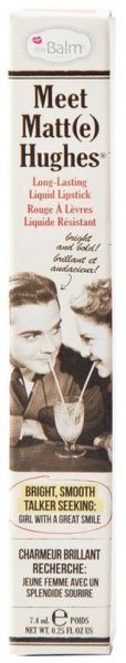 Помада рідка матова theBalm Meet Matte Hughes Doting Nude Coral 7,4 мл