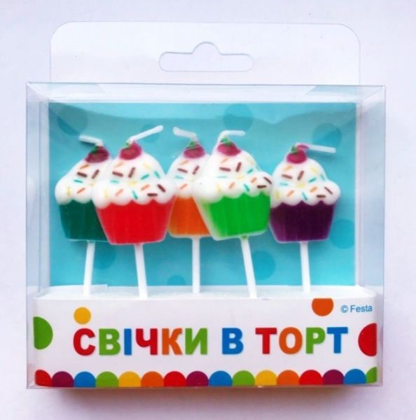 Набор свечей Фигурки Ві та Ві 5 шт. 