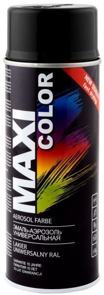 Эмаль Maxi Color аэрозольная RAL 9005 RAL 9005 черный глянец 400 мл