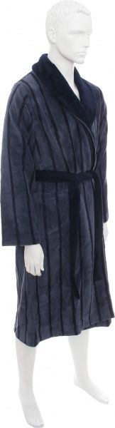 Халат чоловічий Vandyck Vigo р. L синій із чорним 