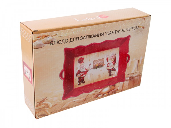 Блюдо для запекания Санта 30 см 940-259 Lefard