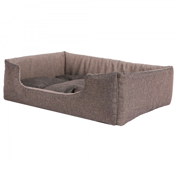 Лежак FX home Rosto 42х34х12 см коричневий