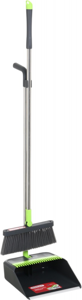 Комплект для уборки пола совок и щетка складные Profi OBERY 103 см