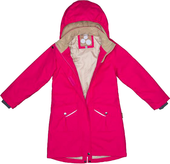 Куртка дитяча для дівчинки HUPPA Mooni р.134 рожевий 00063 