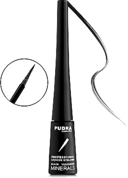 Pudra Cosmetics Тушь + жидкая подводка черный 10 мл