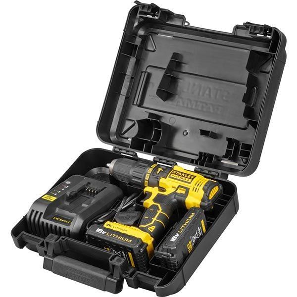 Шуруповерт ударный аккумуляторный Stanley FatMax FMC626C2K