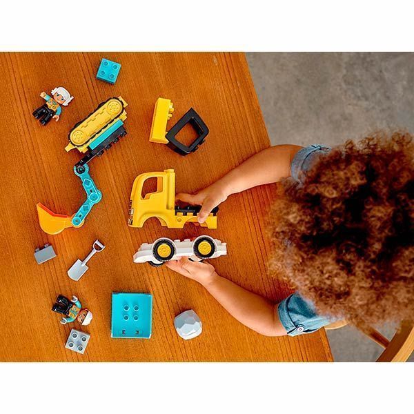 Конструктор Lego Duplo Грузовик и гусеничный экскаватор 10931