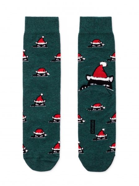 Шкарпетки чоловічі DiWaRi New Year 19С-66СП 524 р. 27-29 бірюзовий 1 пар 