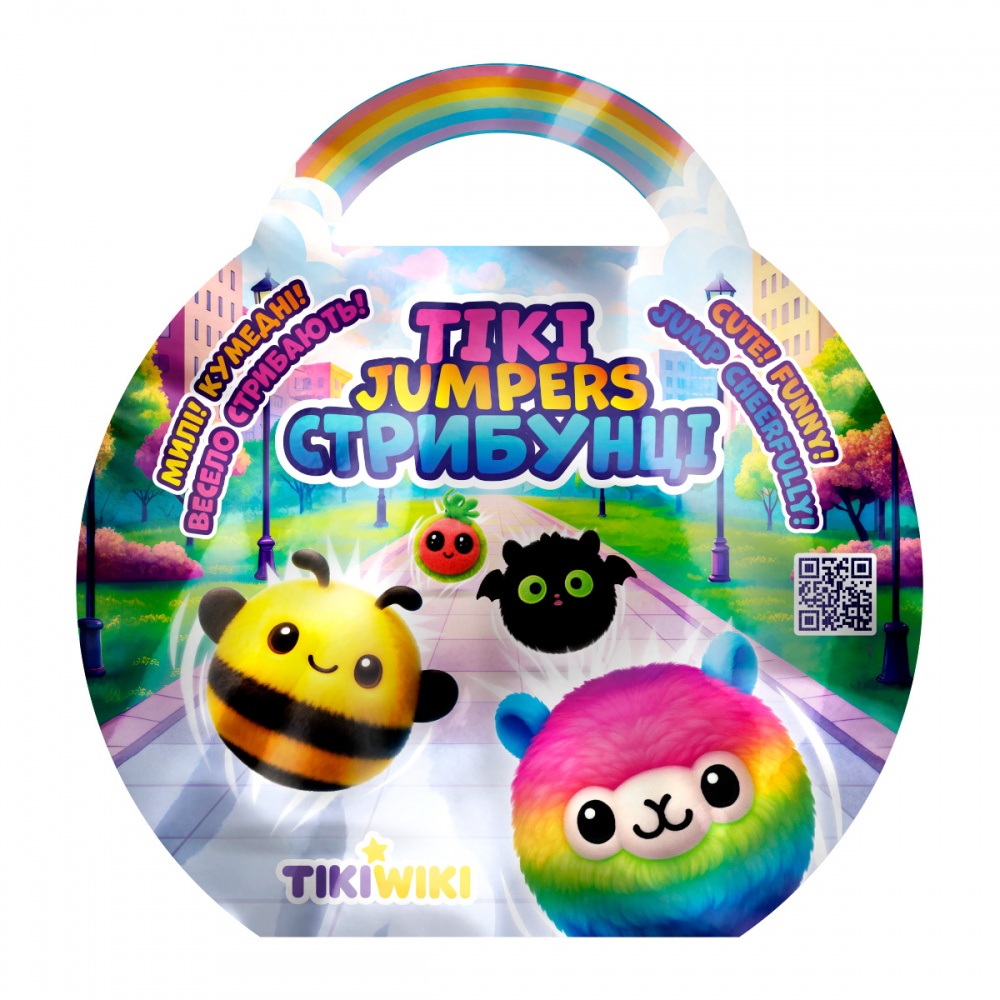 Игрушка-сюрприз Tiki Wiki Тики-прыгунчик BB2025