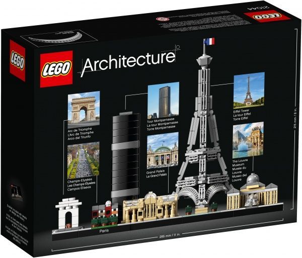 Конструктор LEGO Architecture Париж 21044