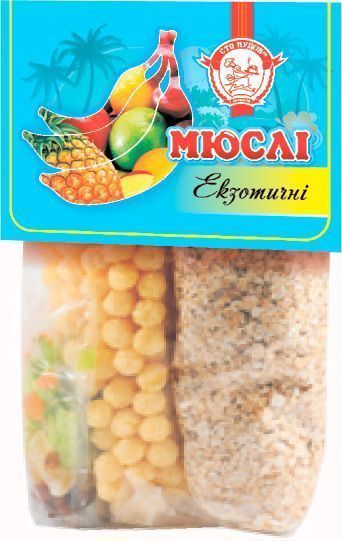 Мюслі Сто пудов Екзотичні 400 г 