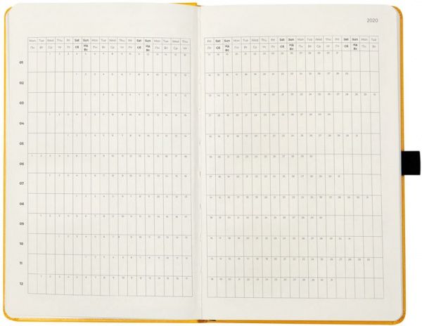 Еженедельник 2020 Partner Strong 8505-20-08-a жовтий Axent 42811 