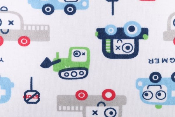 Пижама для мальчиков Фламинго р.80 белый 