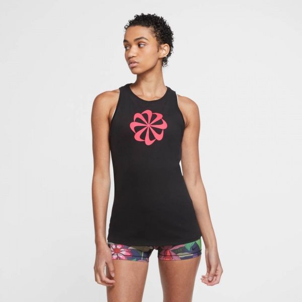Футболка Nike W NK DRY TANK DFC ICON CLASH CV5246-010 XS чорний