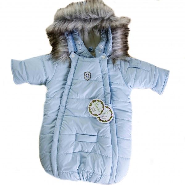 Комбінезон дитячий Мята блакитний р.62 76 