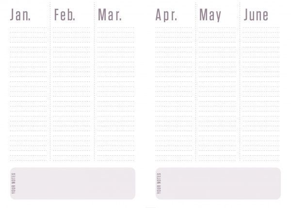 Щоденник недатований А6 Galaxy YES