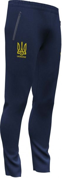 Штани форми збірної України 2021 Joma FED. FUTBOL UCRANIA LONG PANTS AT102367A331 р. L темно-синій
