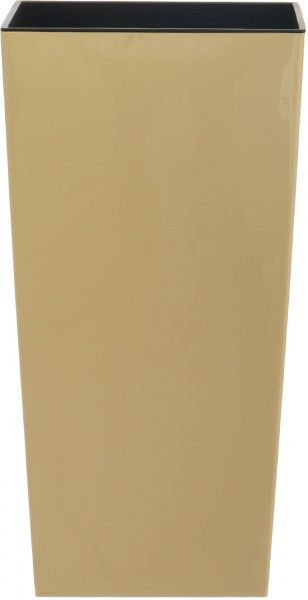 Горщик пластиковий Prosperplast Urbi square 2 в 1 квадратний 16,3л капучино (72975-750) 